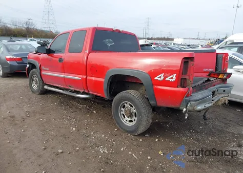 2005 GMC Sierra 2500Hd Slt z USA, uszkodzony, nr VIN 1GTHK29205E156143
